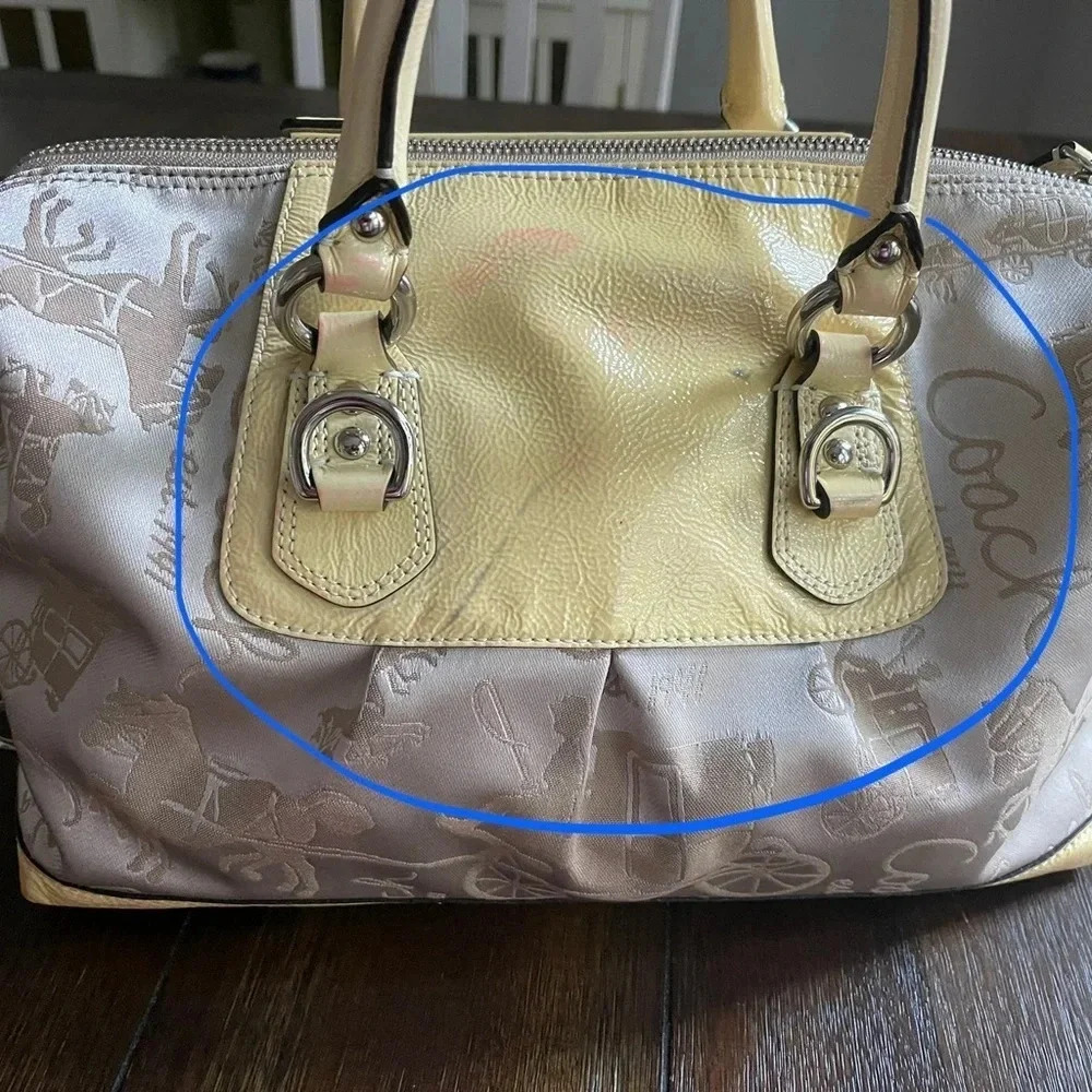 Coach Ashley horse & carriage satchel - Picture 14 of 15